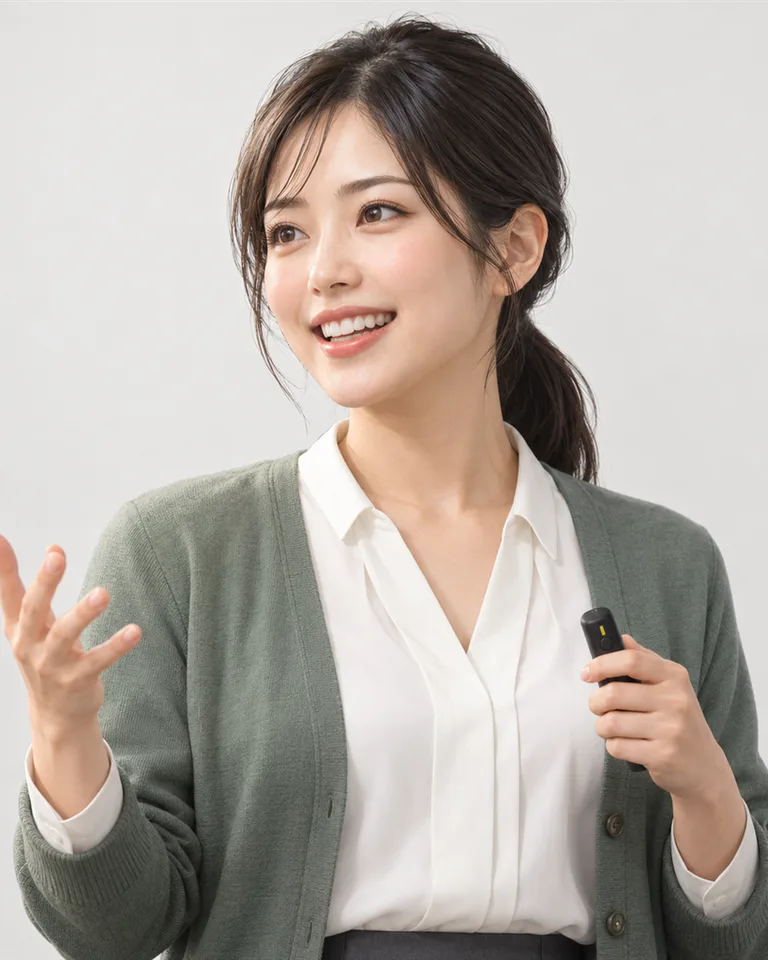 一乗谷 アヤ（AIの担当者のイメージ）